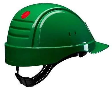 3M G2000 Yeşil Baret Havalandırmalı Vidalı UV’li
