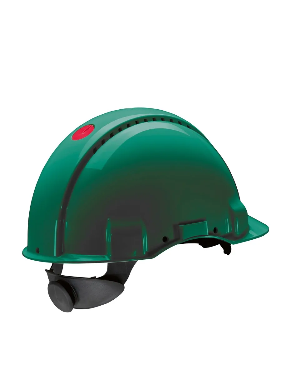 3M G3000 Yeşil Baret Havalandırmalı Vidalı UV’li