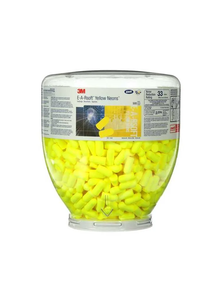 3M PD-01-002 EARSoft Yellow Neons Refill 500’lü Dolum Kutusu