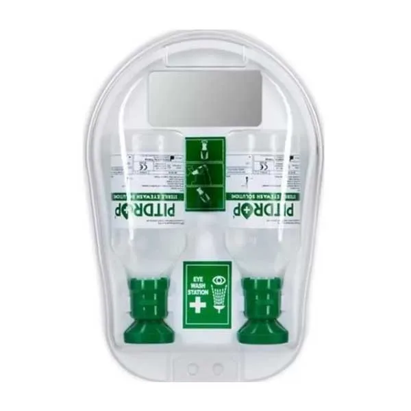 Göz Duşu İstasyonu Göz Yıkama Duşu 2×500 ml