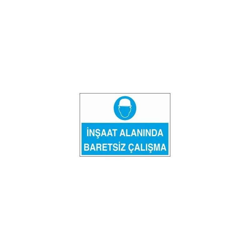 İnşaat Alanında Baretsiz Çalışma | Vera İş Güvenliği