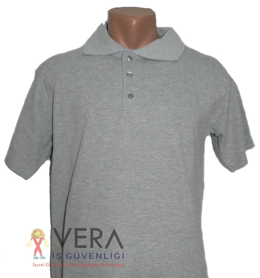 İŞ ELBİSESİ T-SHIRT POLO YAKA KISA KOL | Vera İş Güvenliği