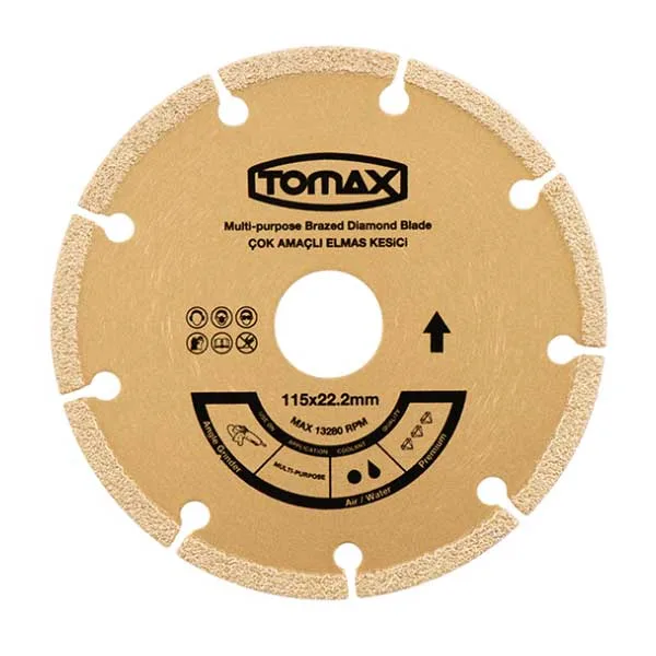 TOMAX Çok Amaçlı Elmas Kesici 115×22 | Vera İş Güvenliği