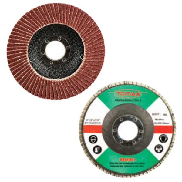Tomax Flap Disk Zımpara 115 mm lik 120 mm | Vera İş Güvenliği