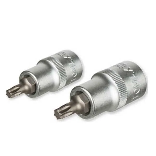 TOMAX Lokmalı Star Torx Bits Uç 1/2 inç T.27X55 mm 10 Adet