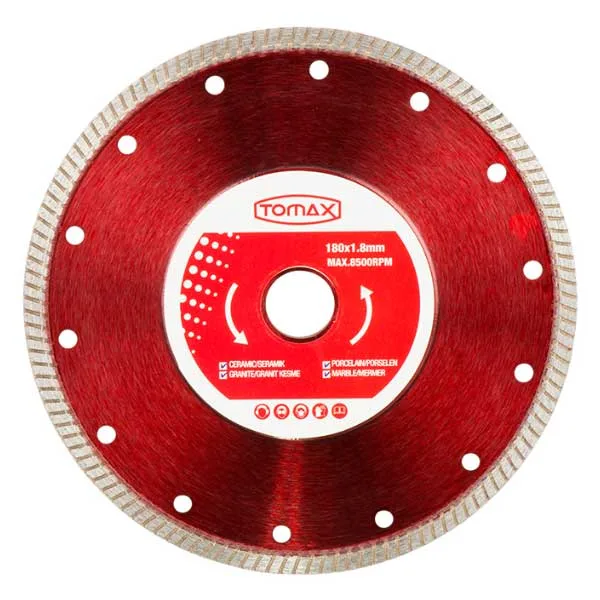 Tomax Seramik Fayans Kesici İnce 125×1.3×23