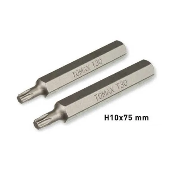 TOMAX Torx Otom0tiv Bits Uç H10 T25X75 mm 8 Adet